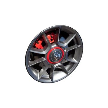 Fiat 500 Wheel Rim Hyper Grey 61664 Stock Factory OEM Replacement