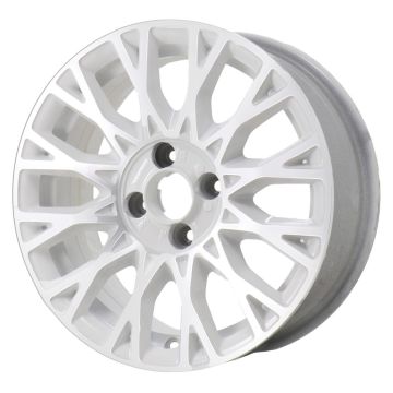 Fiat 500 Wheel Rim Machined White 61666 Stock Factory OEM Replacement