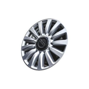 Fiat 500 Wheel Rim Silver 61669 Stock Factory OEM Replacement