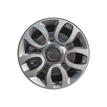 Fiat 500 Wheel Rim Grey 61672 Stock Factory OEM Replacement