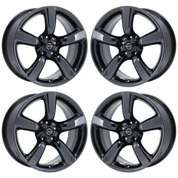 Nissan 350z Wheel Rim PVD Black Chrome 62455 (F) Stock Factory OEM Replacement