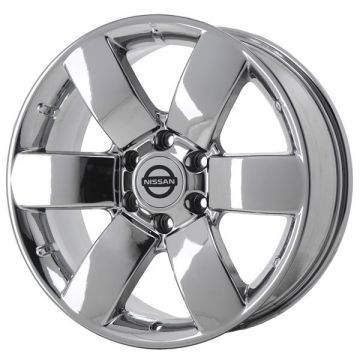 Nissan Armada Wheel Rim PVD Bright Chrome 62494 Stock Factory OEM Replacement