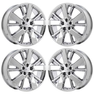 Nissan Pathfinder Wheel Rim PVD Bright Chrome 62598 Stock Factory OEM Replacement