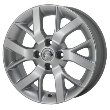Nissan Versa Wheel Rim Silver 62709 Stock Factory OEM Replacement