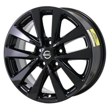 Nissan Altima Wheel Rim Gloss Black 62719 Stock Factory OEM Replacement