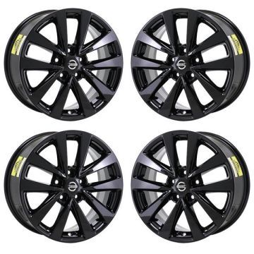 Nissan Altima Exchange Wheels Set of 4-Exchange Rims Set of 4 Gloss Black 62719