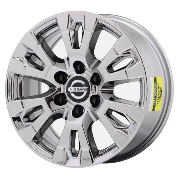 NISSAN TITAN Wheel Rim PVD Bright Chrome 62726 Stock Factory OEM Replacement