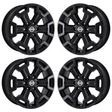 Nissan Titan Exchange Wheels Set of 4-Exchange Rims Set of 4 Gloss Black 62727