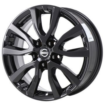 Nissan Rogue Wheel Rim Gloss Black 62746 Stock Factory OEM Replacement