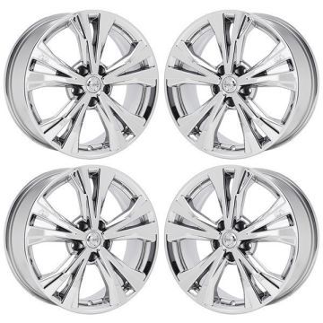 Nissan Rogue Wheel Rim PVD Bright Chrome 62747 Stock Factory OEM Replacement
