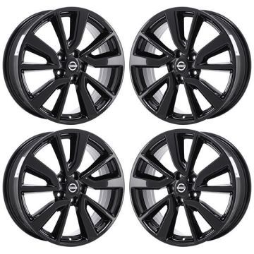 Nissan Rogue Exchange Wheels Set of 4-Exchange Rims Set of 4 Gloss Black 62748