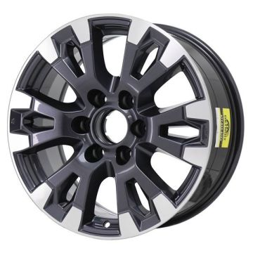 Nissan Titan Wheel Rim Machined Lip Grey 62751 Stock Factory OEM Replacement