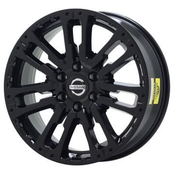Nissan Titan Wheel Rim Gloss Black 62754 Stock Factory OEM Replacement