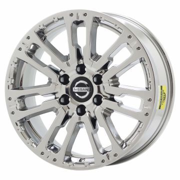 Nissan Titan Wheel Rim PVD Bright Chrome 62754 Stock Factory OEM Replacement