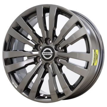 Nissan Armada Wheel Rim PVD Black Chrome 62773 Stock Factory OEM Replacement