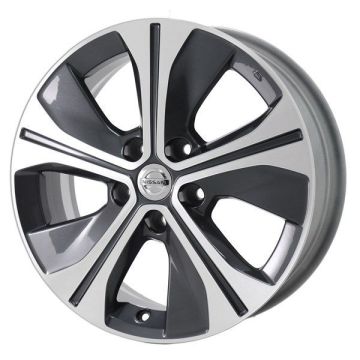 Nissan Leaf Wheel Rim Machined Grey 62781 Stock Factory OEM Replacement