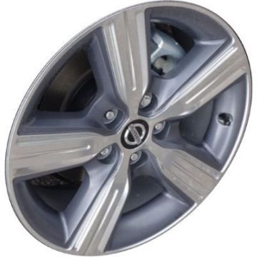 Nissan Altima Wheel Rim Polished Grey 62783 Stock Factory OEM Replacement