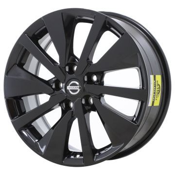 Nissan Sentra Wheel Rim Gloss Black 62824 Stock Factory OEM Replacement