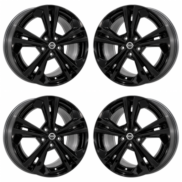 Nissan Sentra Exchange Wheels Set of 4-Exchange Rims Set of 4 Gloss Black 62825