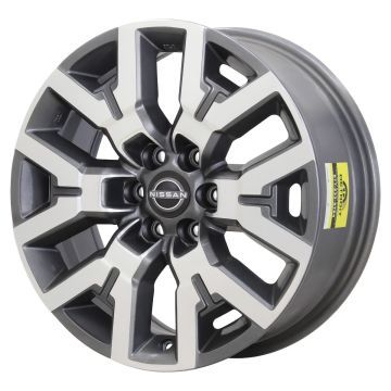 Nissan Frontier Wheel Rim Machined Grey 62832 Stock Factory OEM Replacement