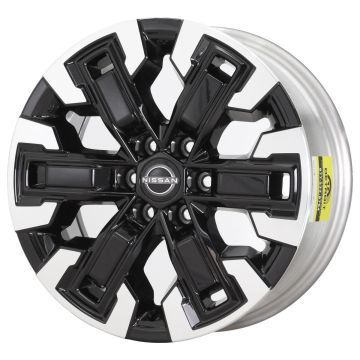 Nissan Frontier Wheel Rim Machined Black 62833 Stock Factory OEM Replacement
