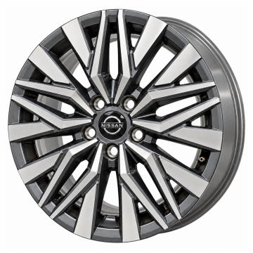 Nissan Altima Wheel Rim Machined Grey 62853 Stock Factory OEM Replacement