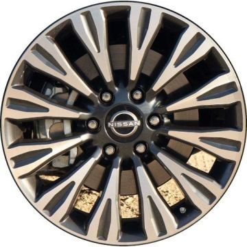 Nissan Armada Wheel Rim Machined Charcoal 62857 Stock Factory OEM Replacement