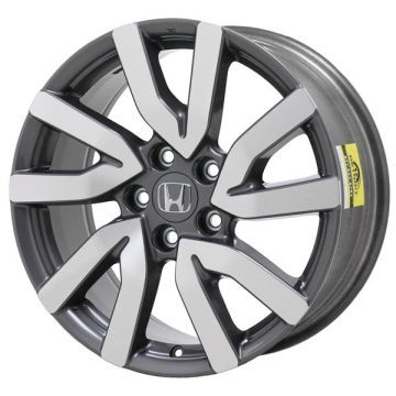 Honda Pilot Wheel Rim Machined Grey 63148 Stock Factory OEM Replacement