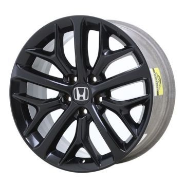 Honda Civic Wheel Rim Gloss Black 63163 Stock Factory OEM Replacement