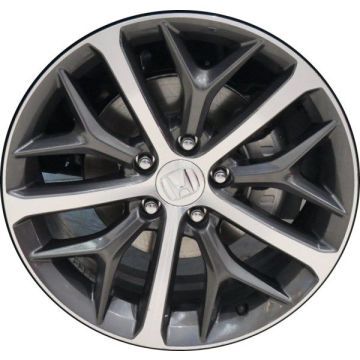 Honda Civic Wheel Rim Machined Grey 63163 Stock Factory OEM Replacement