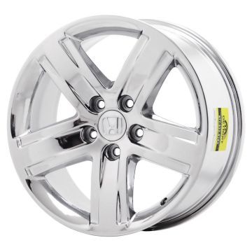 Honda Ridgeline Wheel Rim PVD Bright Chrome 63655 Stock Factory OEM Replacement