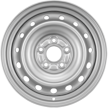 Honda Civic Wheel Rim Silver Steel 63900 Stock Factory OEM Replacement