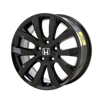 Honda Civic Wheel Rim Gloss Black 63996 Stock Factory OEM Replacement