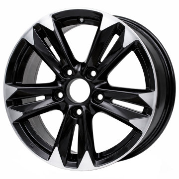 Honda CR-Z Wheel Rim Machined Lip Black 64012 Stock Factory OEM Replacement