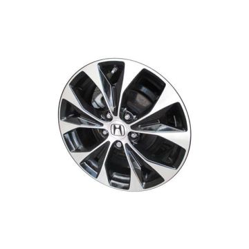 Honda Civic Wheel Rim Machined Black 64025 Stock Factory OEM Replacement