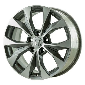 Honda Civic Wheel Rim Machined Grey 64025 Stock Factory OEM Replacement