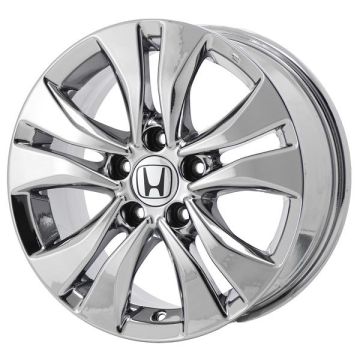 Honda Accord Wheel Rim PVD Bright Chrome 64046 Stock Factory OEM Replacement