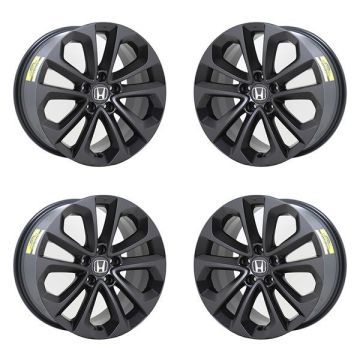 Honda Accord Exchange Wheels Set of 4-Exchange Rims Set of 4 Satin Black 64048