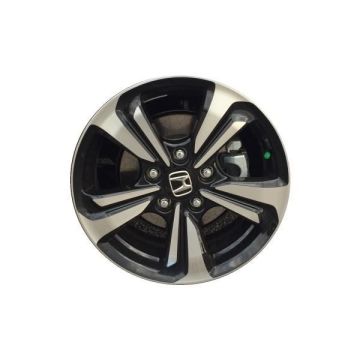 Honda Civic Wheel Rim Machined Black 64062 Stock Factory OEM Replacement