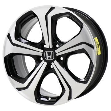 Honda Civic Wheel Rim Machined Black 64064 Stock Factory OEM Replacement