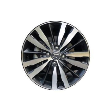 Honda Fit Wheel Rim Machined Black 64073 Stock Factory OEM Replacement