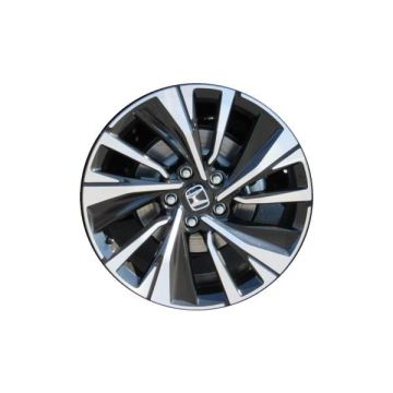 Honda Accord Wheel Rim Machined Black 64081 Stock Factory OEM Replacement