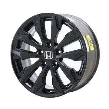 Honda Civic Wheel Rim Gloss Black 64097 Stock Factory OEM Replacement