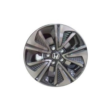 Honda Civic Wheel Rim Machined Black Smoked Clear 64098 Stock Factory OEM Replacement