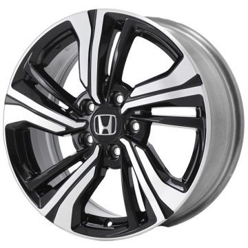 Honda Civic Wheel Rim Machined Black 64099 Stock Factory OEM Replacement