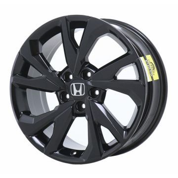 Honda Civic Wheel Rim Gloss Black 64108 Stock Factory OEM Replacement
