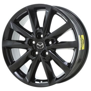 Mazda 3 Wheel Rim Gloss Black 64940 Stock Factory OEM Replacement