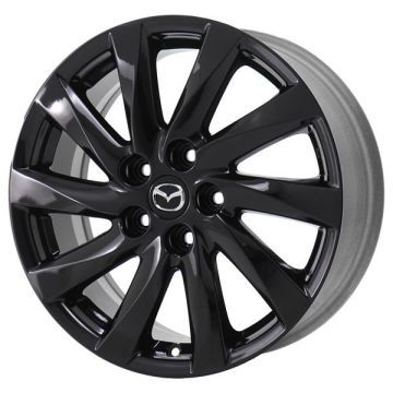 Mazda 6 Wheel Rim Gloss Black 64942 Stock Factory OEM Replacement