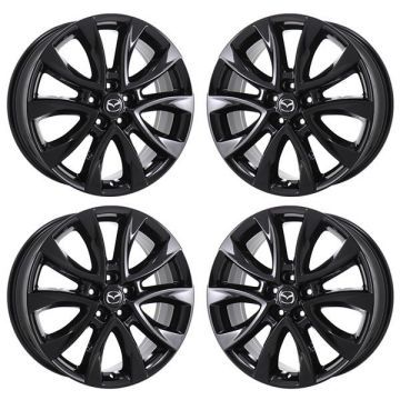 Mazda CX-5 Exchange Wheels Set of 4-Exchange Rims Set of 4 Gloss Black 64955