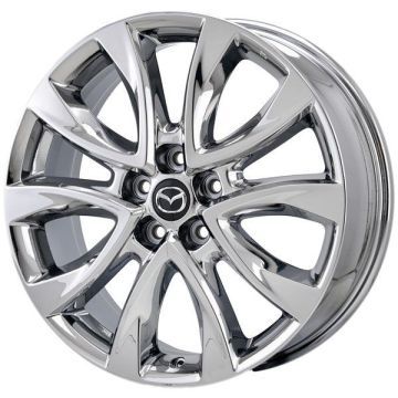 Mazda CX-5 Wheel Rim PVD Bright Chrome 64955 Stock Factory OEM Replacement